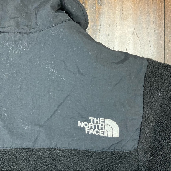 THE NORTH FACE Women’s Black Jacket Coat Zip Up Fleece Lined Size Small - Picture 10 of 11